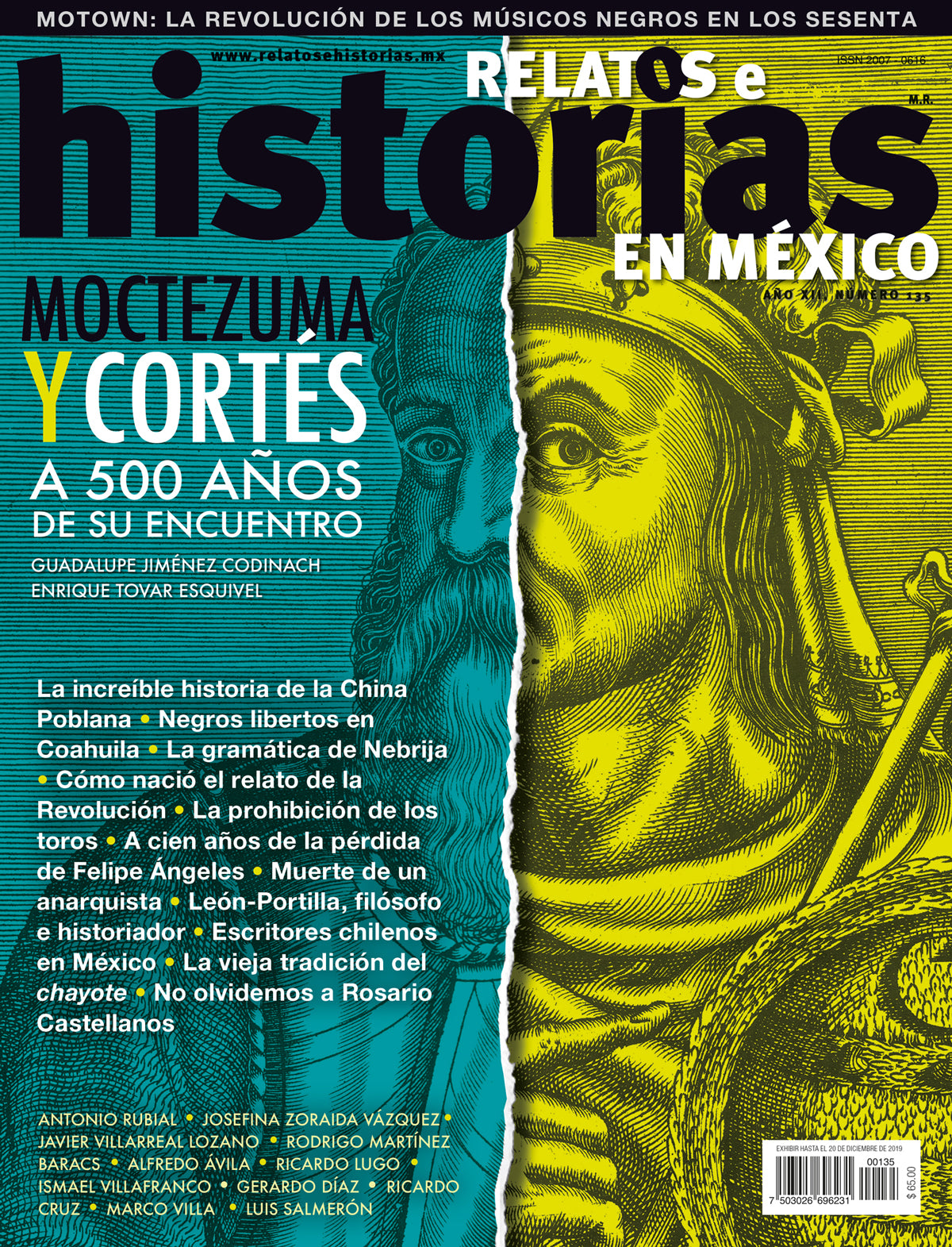 Moctezuma y Cortés a 500 años de su encuentro