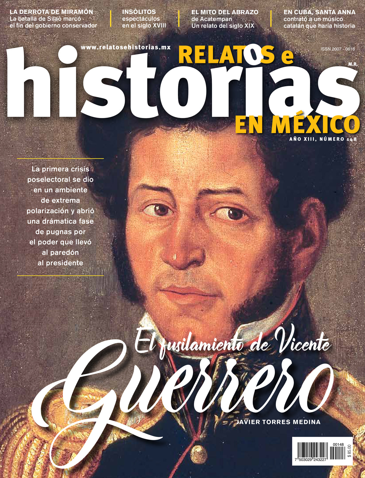 El fusilamiento de Vicente Guerrero