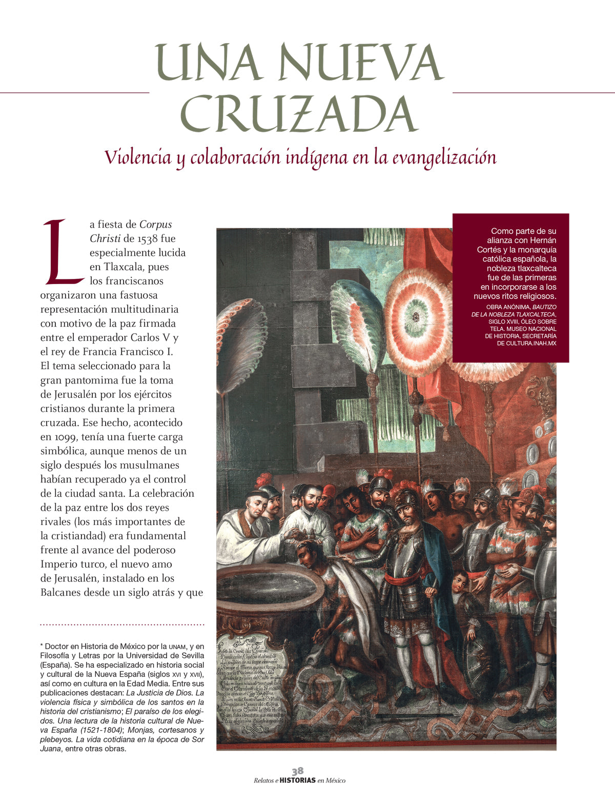 RHM 161 La cruz y la espada. La complicada evangelización en Mesoamérica