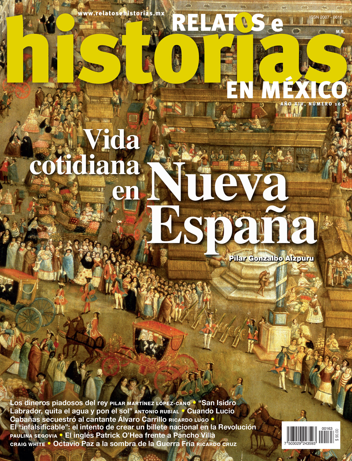 Vida cotidiana en Nueva España – Tienda web Editorial Raíces, S.A. de C.V.