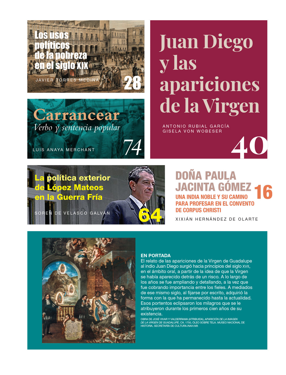 Juan Diego y las apariciones de la Virgen