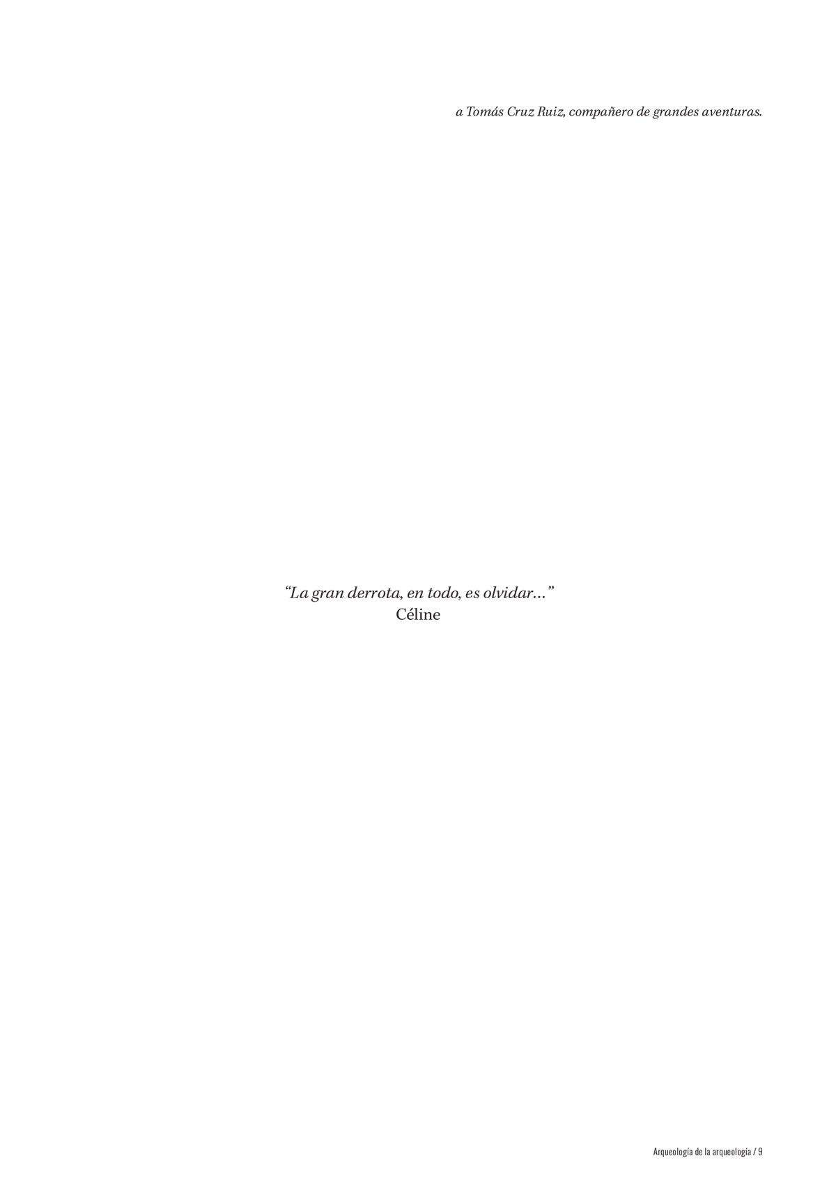 Arqueología de la arqueología
