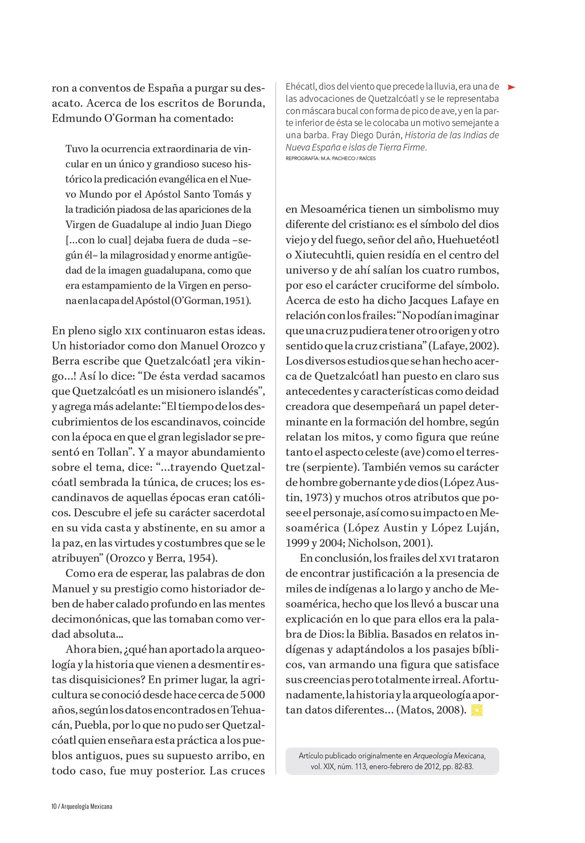 Mentiras y verdades en la Arqueología Mexicana