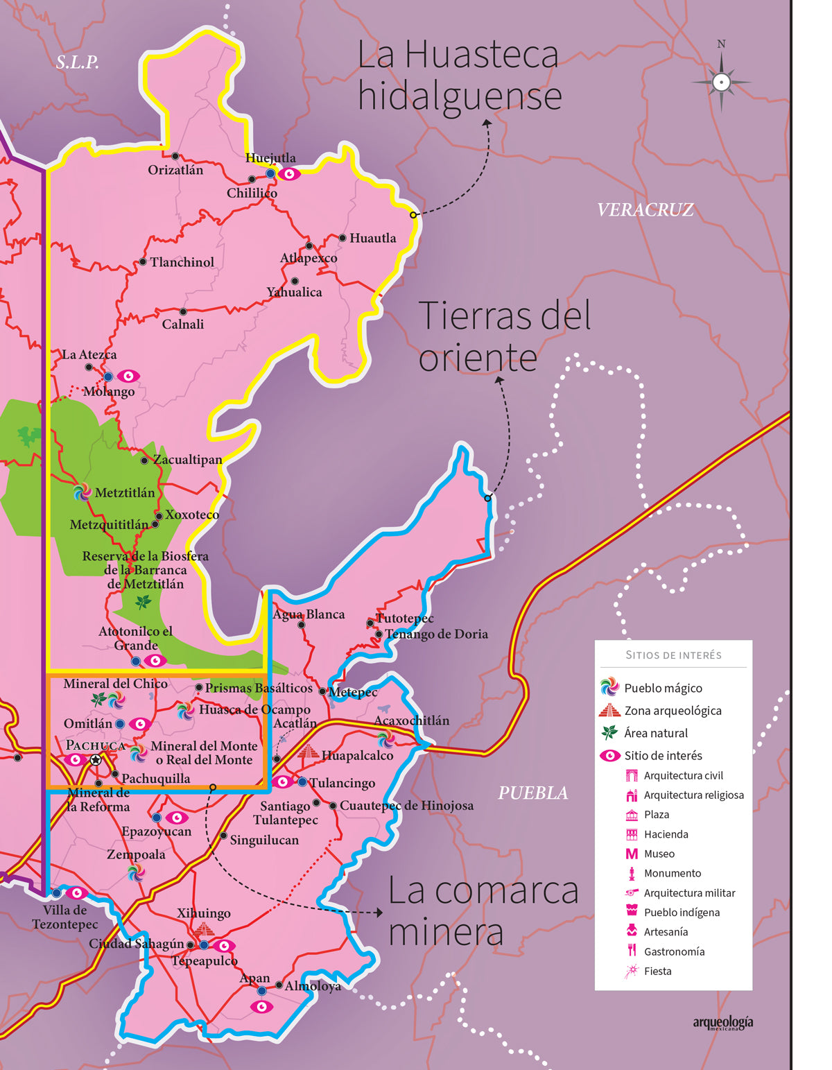 El estado de Hidalgo. Guía de viajeros