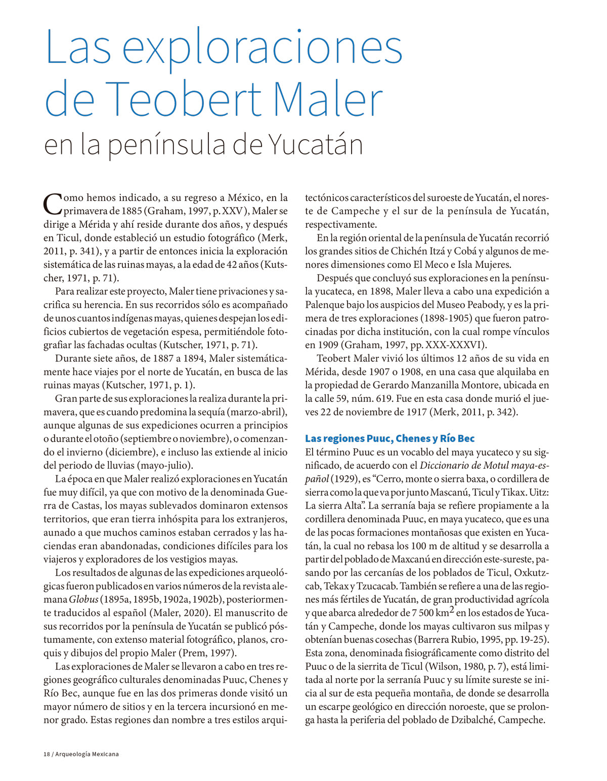 Teobert Maler y la arqueología maya