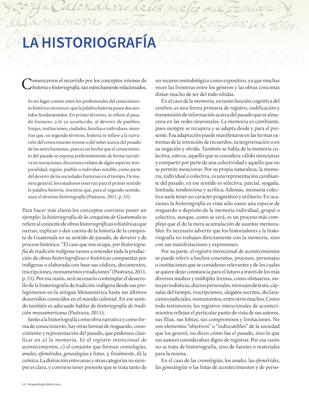 Historiografía de tradición indígena