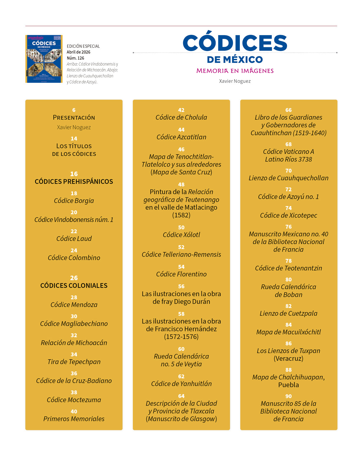 Códices de México. Memoria en imágenes. Vol. 1