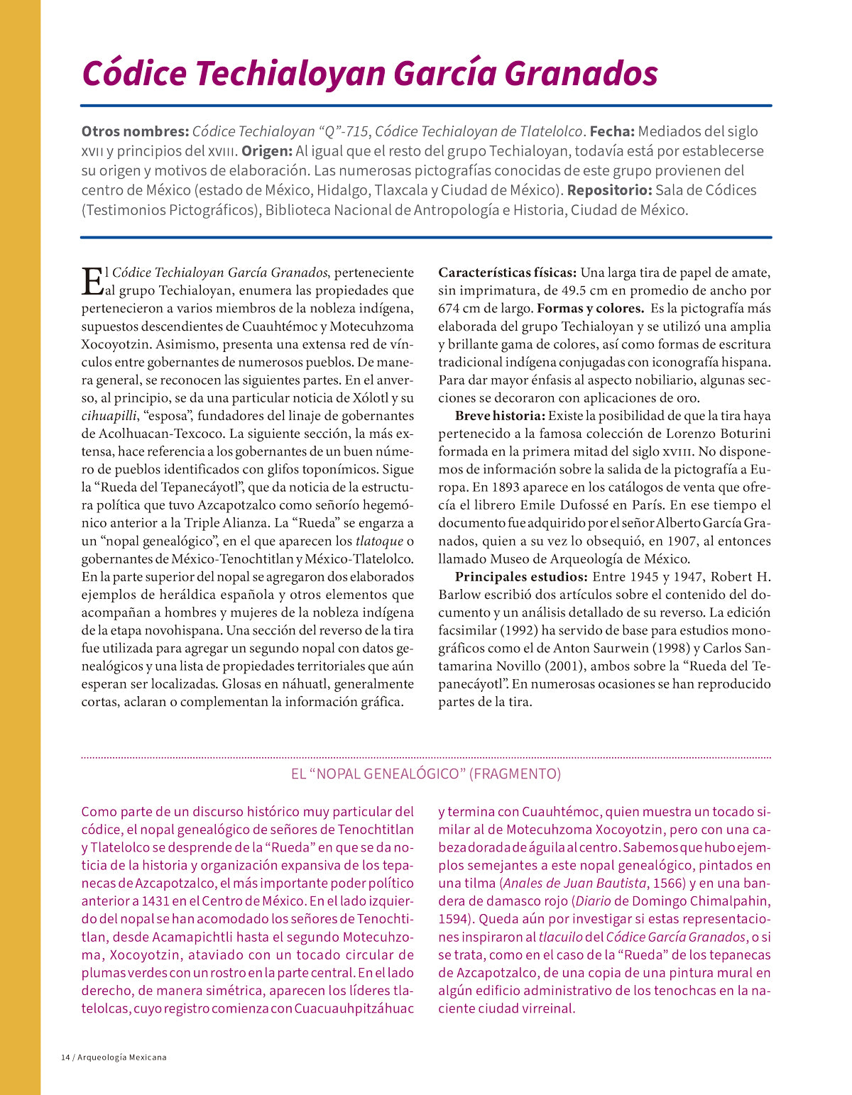 Códices de México. Memoria en imágenes. Vol. 2