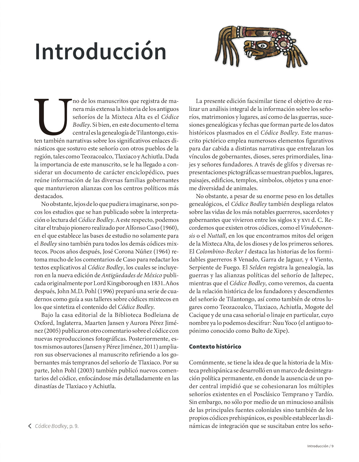 AME 129 Códice Bodley. Parte 1