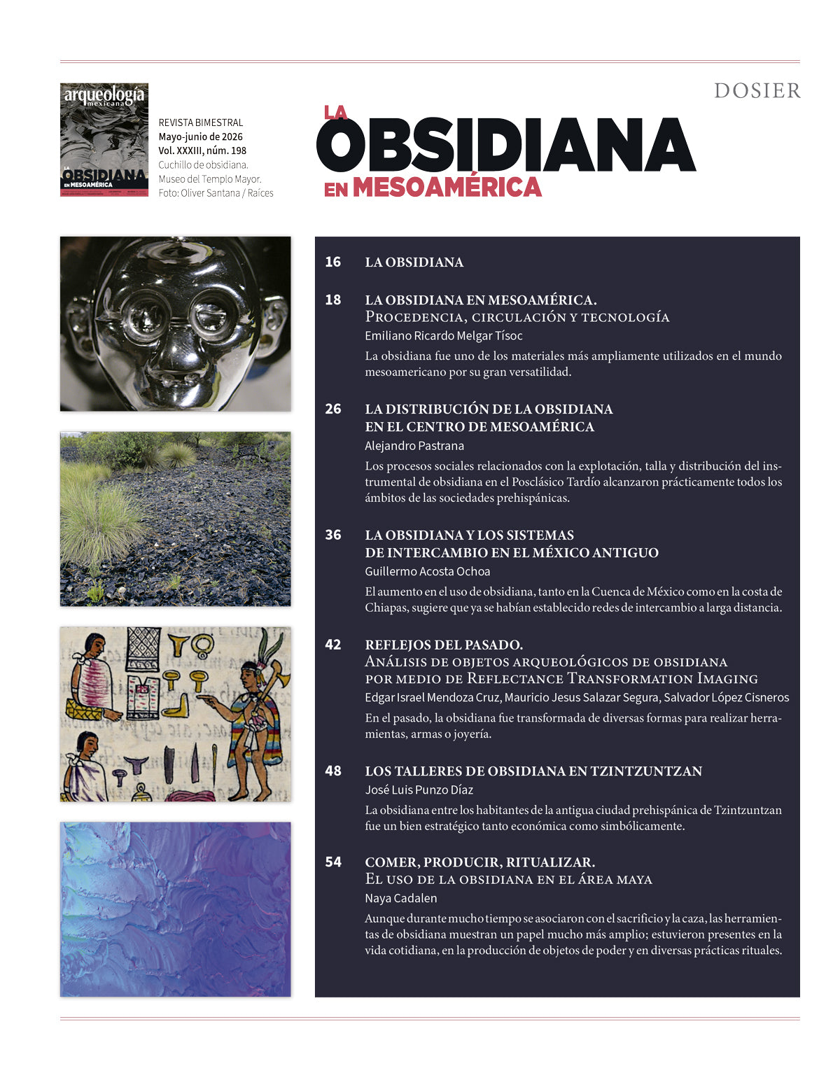 La Obsidiana en Mesoamérica