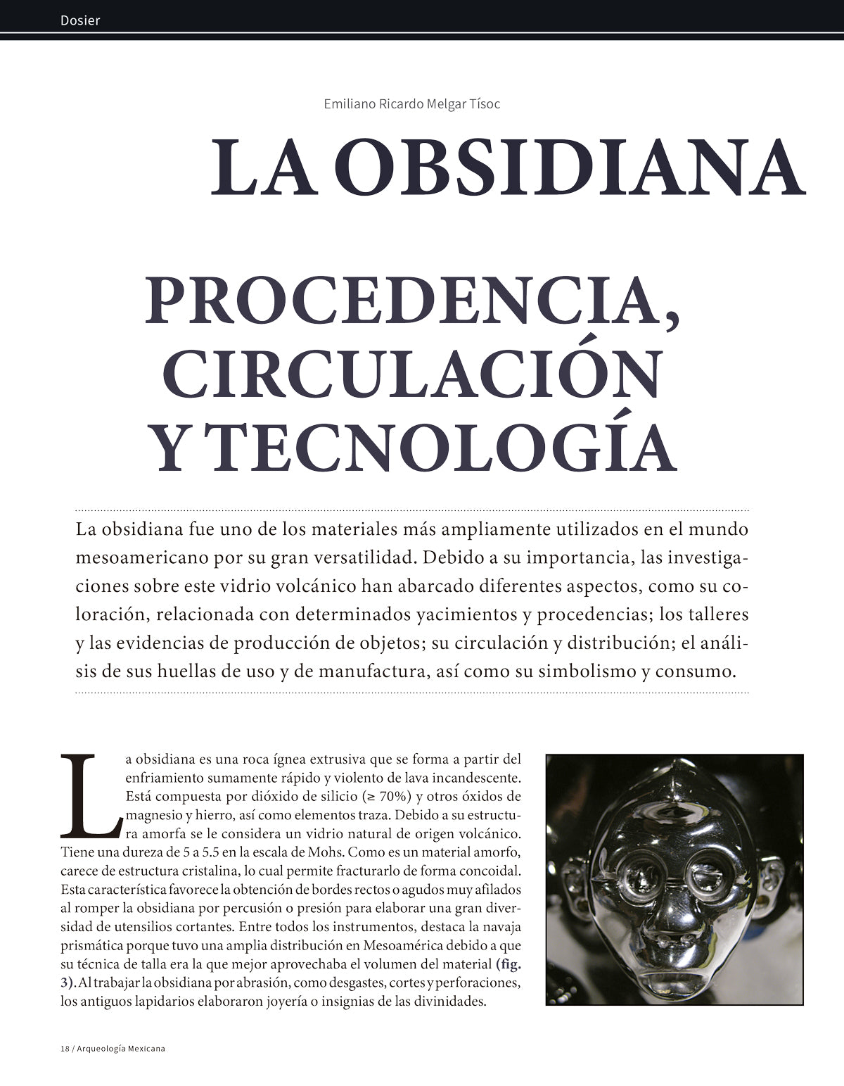 La Obsidiana en Mesoamérica