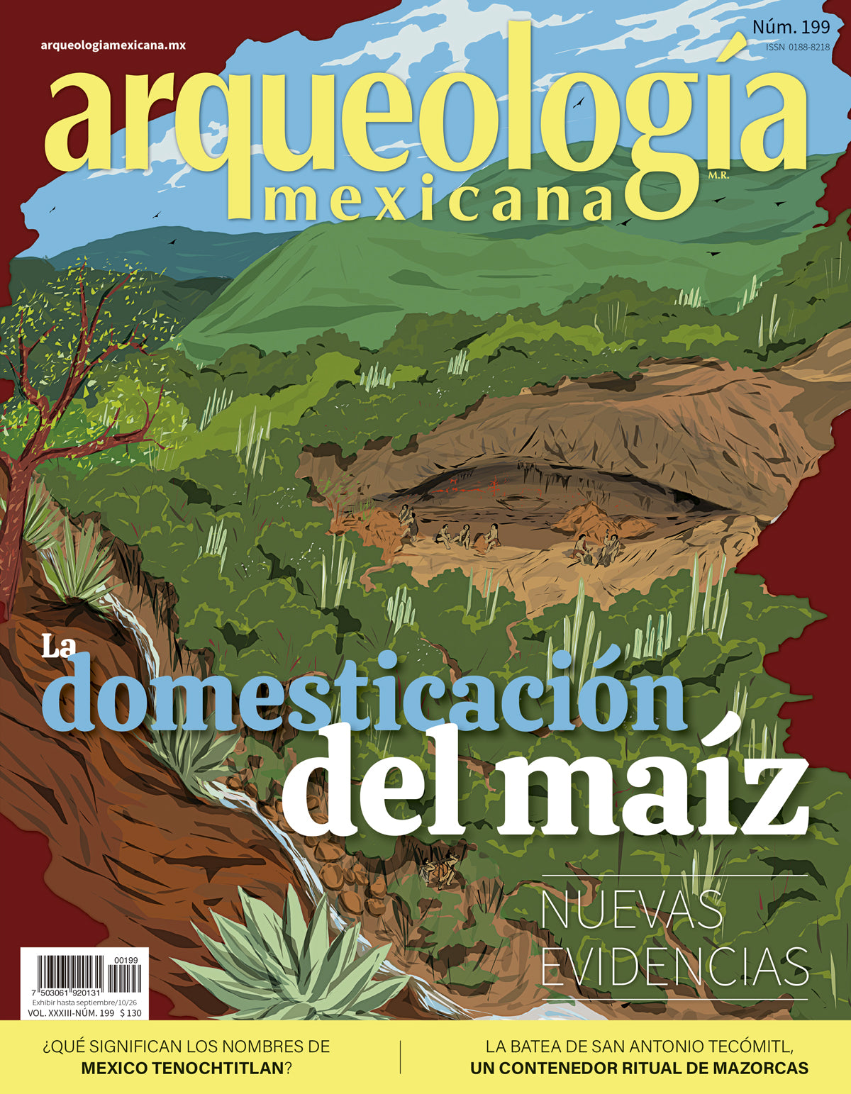 La domesticación del maíz. Nuevas evidencias