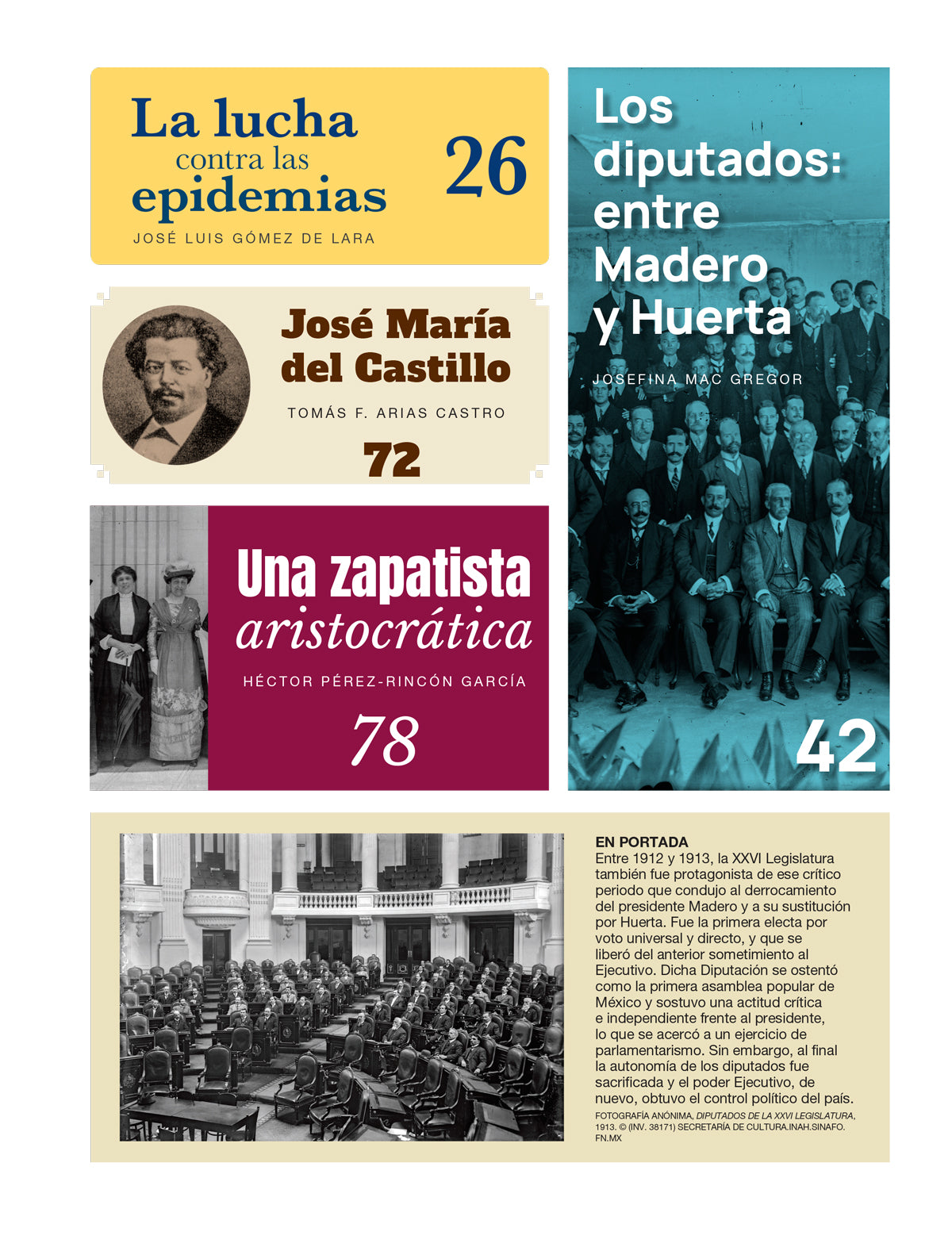 Los diputados entre Madero y Huerta