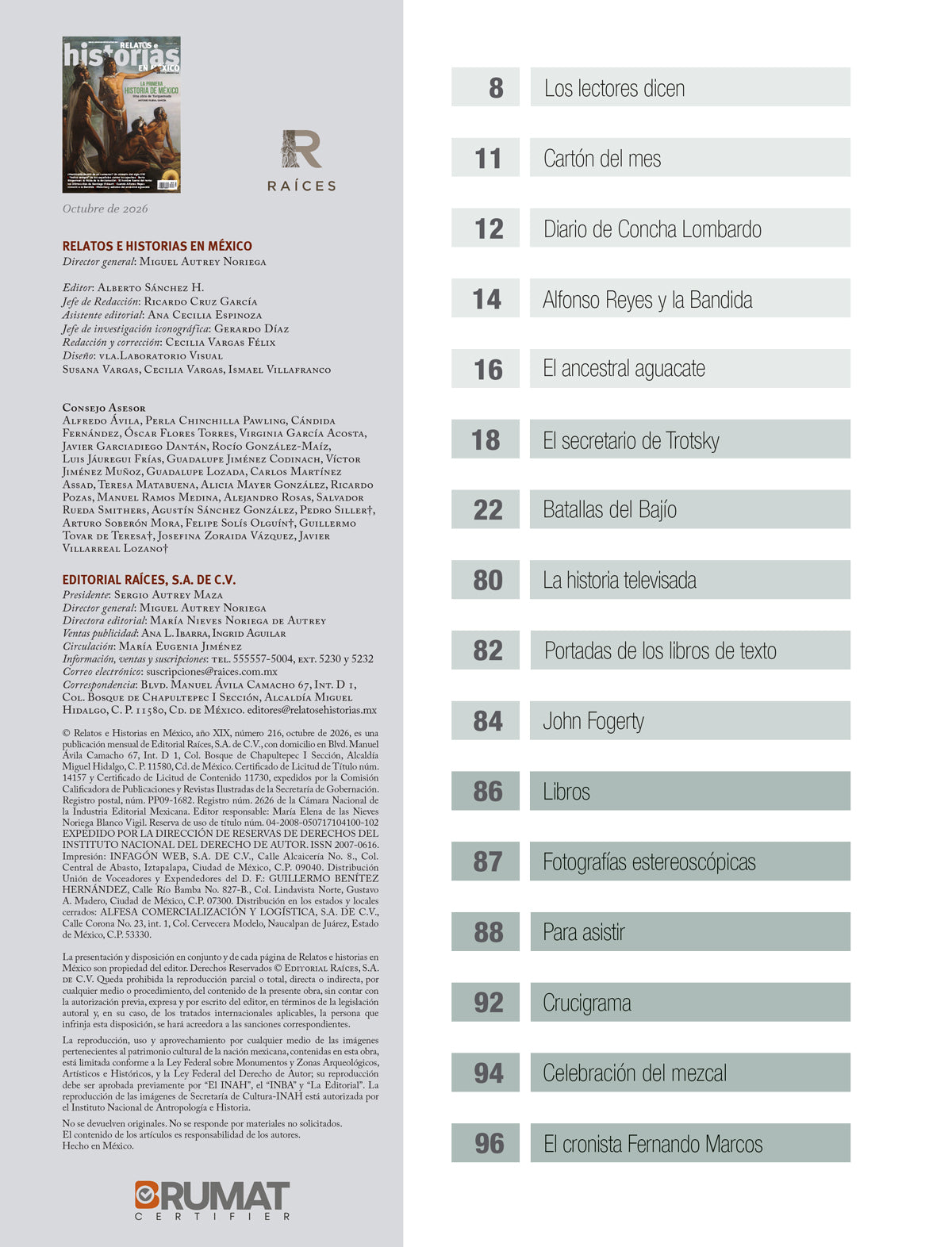RHM 216 La primera historia de México