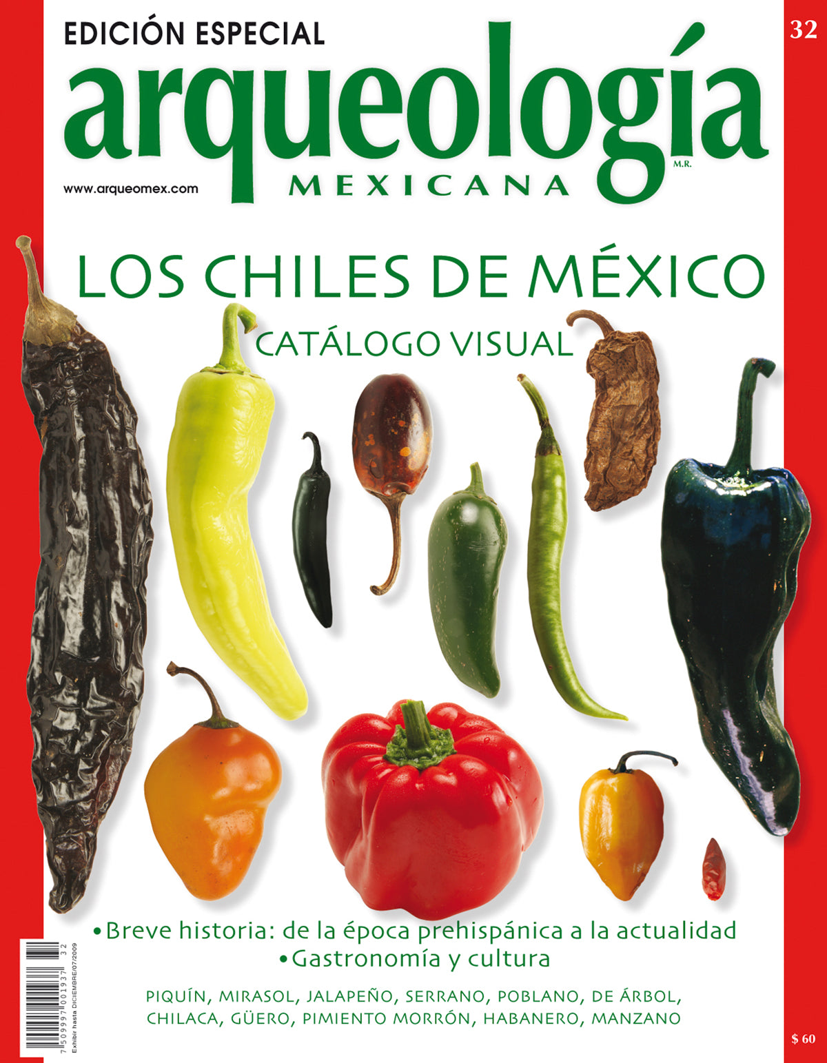 Los chiles de México. Catálogo visual