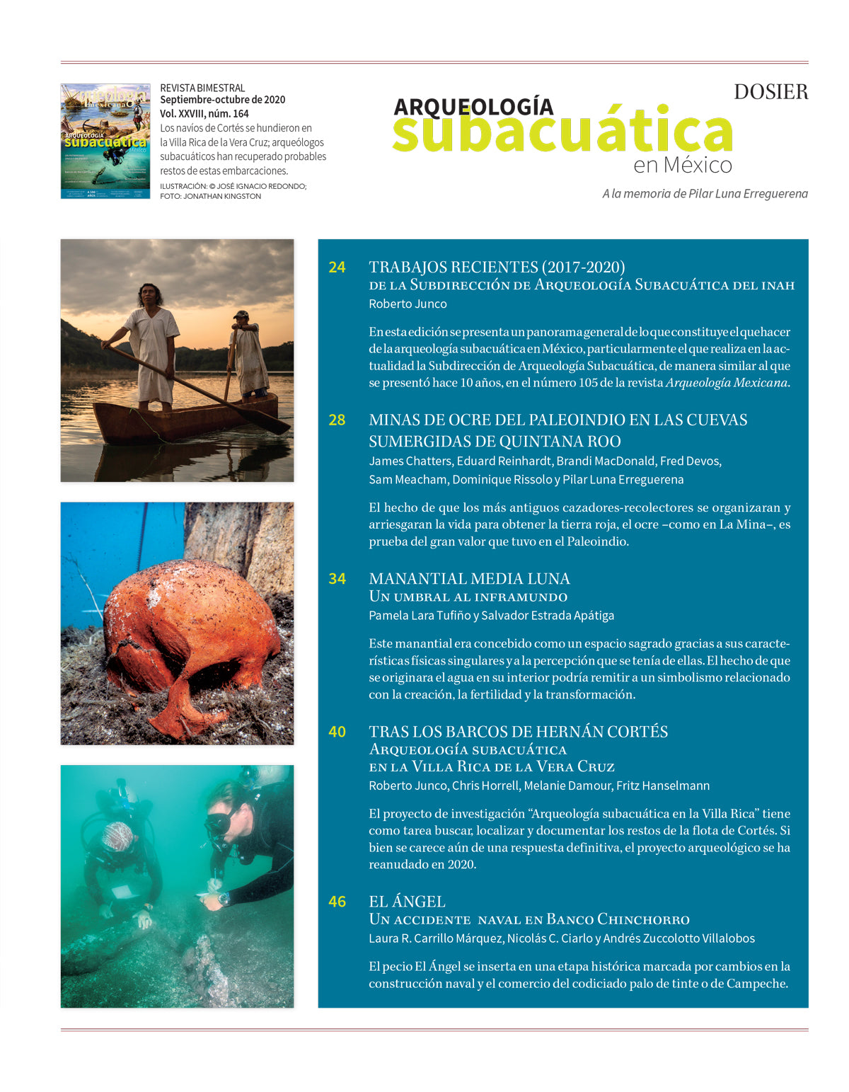 Arqueología subacuática en México