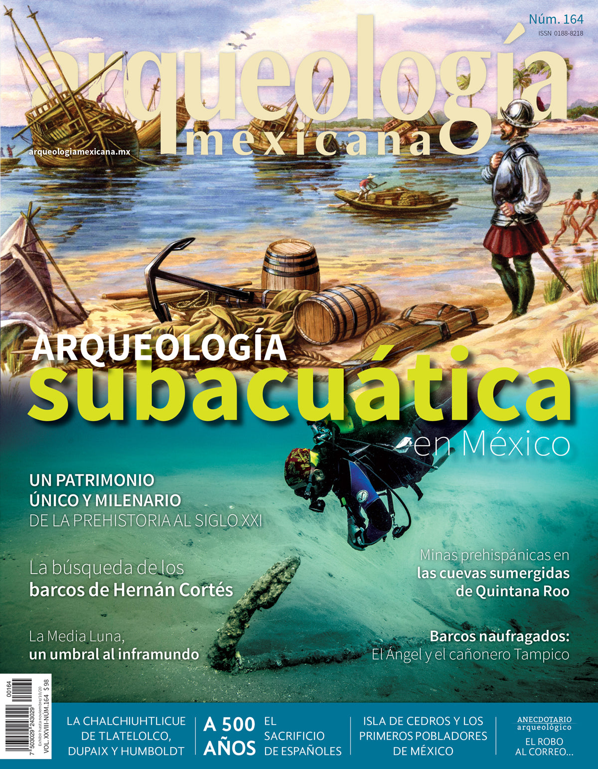Arqueología subacuática en México