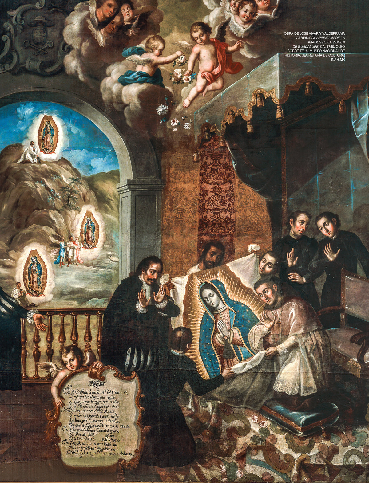 Juan Diego y las apariciones de la Virgen